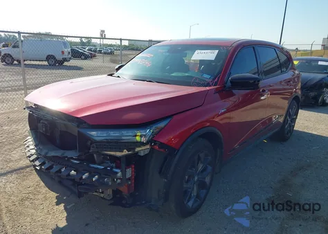 2022 Acura Mdx A-Spec Package из США, поврежденный, VIN 5J8YE1H03NL037744